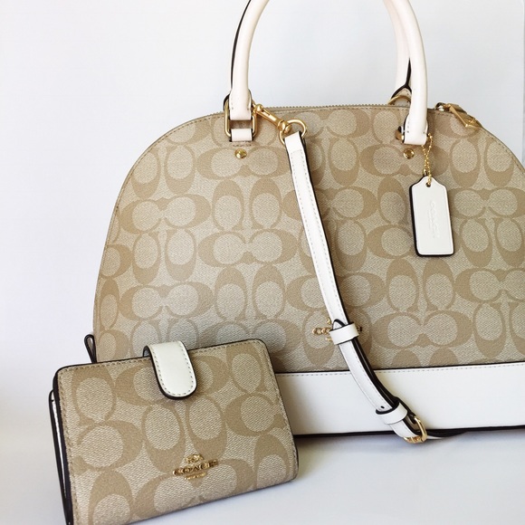 Coach Handbags - New Coach Handbag, Sierra Dome Satchel & Wallet
